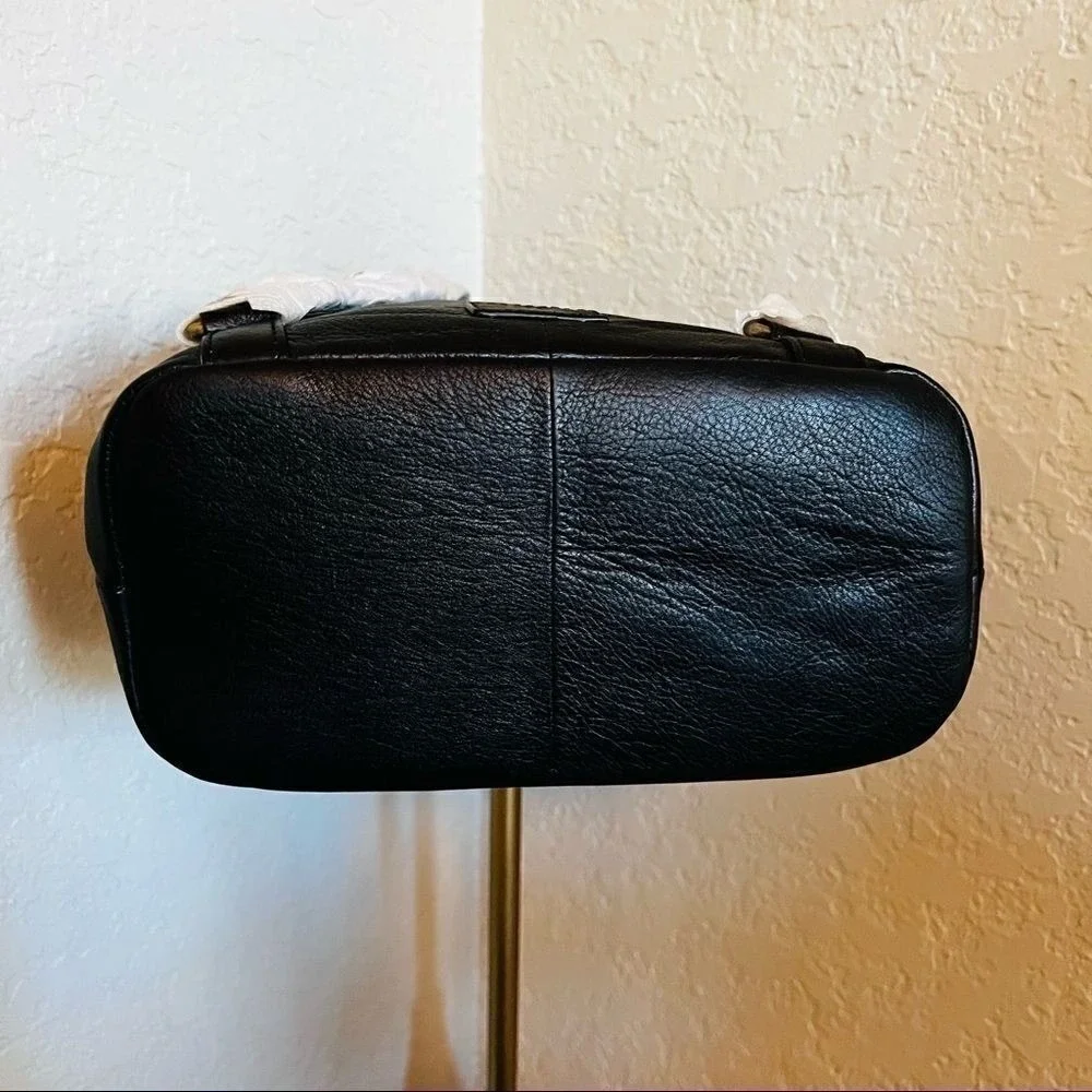Frye Jade Studded Leather Backpack, ADJUSTABLE Chain/Leather Strap, Black,‎ NWT
